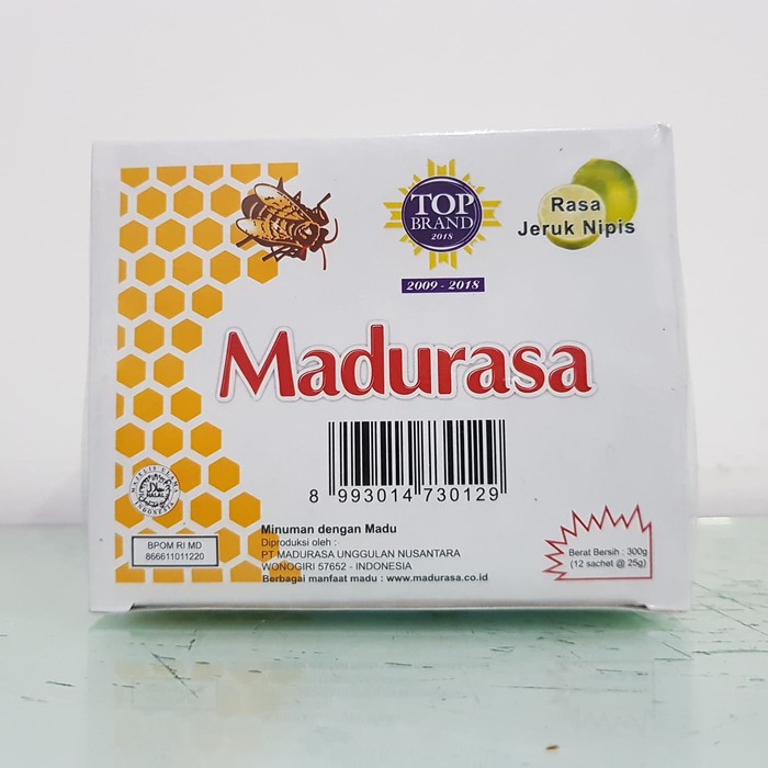 Madurasa Sachet Jeruk Nipis (1 DUS = 12 SACHET)