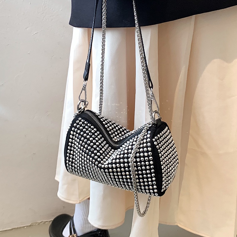 KOMIN Tas Import Wanita Selempang Cewek Tas Tangan Berlian Nyaman Kapasitas Besar Sling Bag