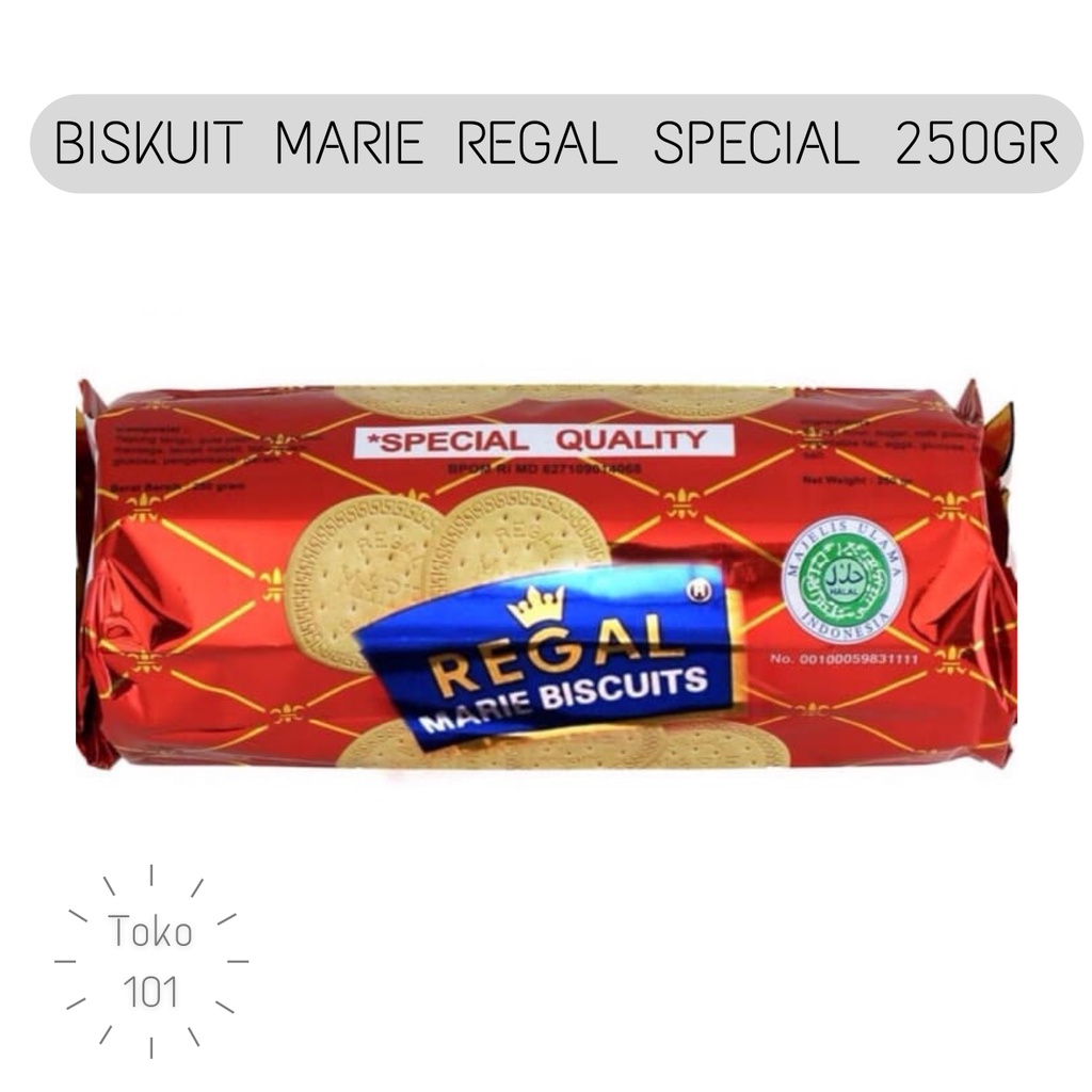 

Marie Regal Special (Lebih banyak susu) 250gr