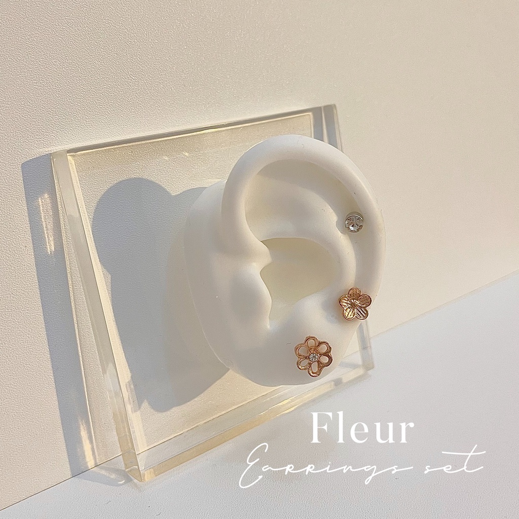 Anting Korea Wanita Fashion Titanium Tusuk Jepit Panjang Tindik Stud Xuping Klip Drop Aksesoris Wani