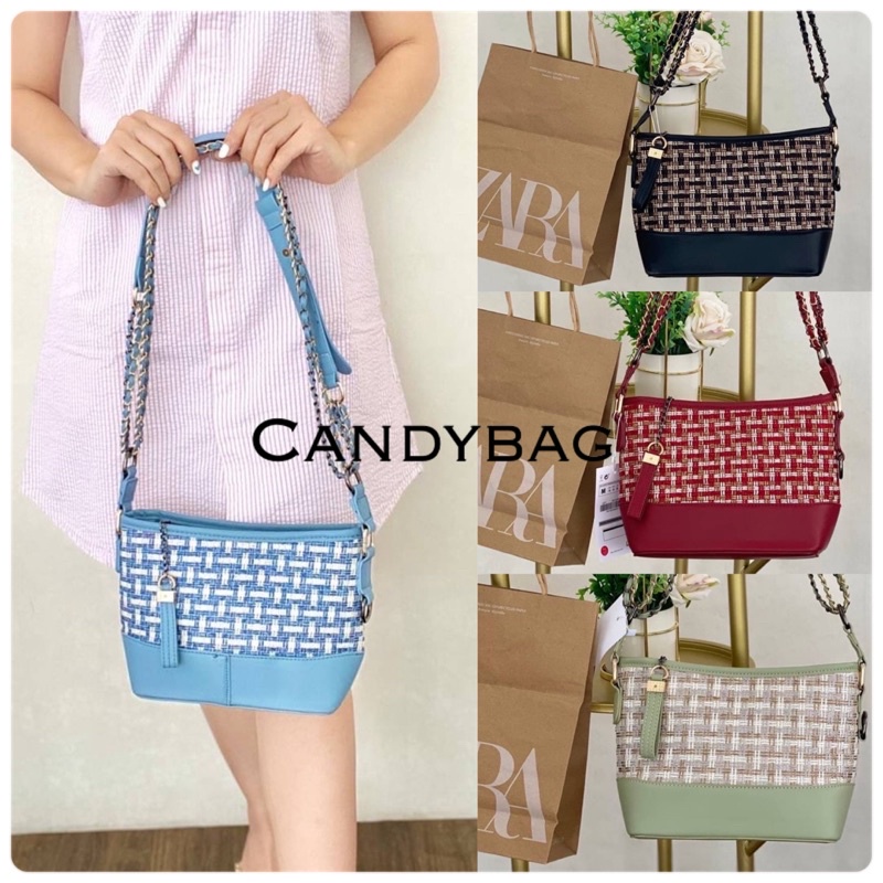 TAS WANITA - TAS ZARA IMPORT ORIGINAL SLINGBAG TAS SELEMPANG WANITA 202