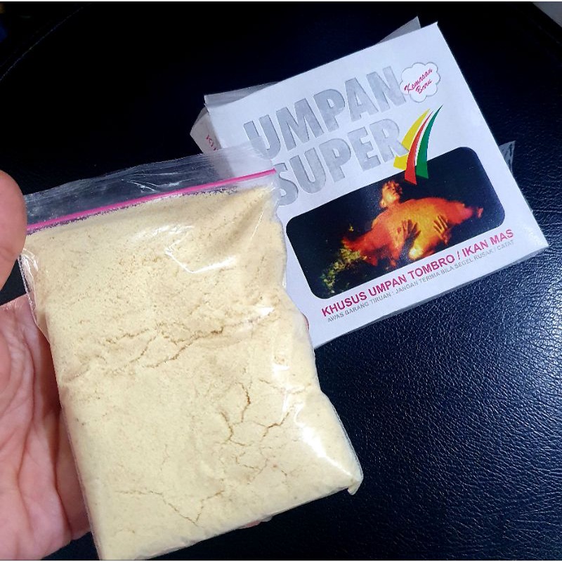 PELET / UMPAN TOMBRO KUNING PUTIH/UMPAN SUPER TOMBRO