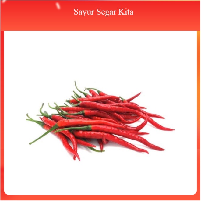 

Cabe Keriting Merah 3 x 100 gr (300 gr)