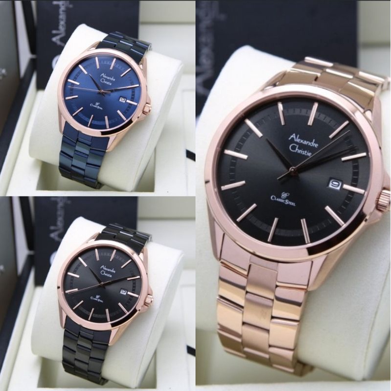 JAM TANGAN PRIA ALEXANDRE CHRISTIE AC 8652 ORIGINAL GARANSI RESMI 1 TAHUN