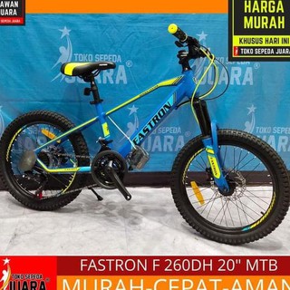 BAYAR DITEMPAT Terlaris Fastron  Mtb  20  Inchhi F260Dh 