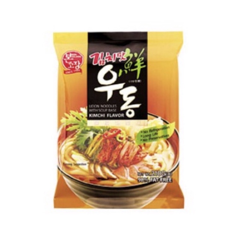 

Hanil Kimchi Flavor Mie udon rasa kimchi 210gr