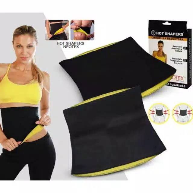 Korset Wanita /HOT SHAPER ORIGINAL NEOTEX SLIM WEIST BELT Korset Pengecil Perut Wanita Korslet Pembakar Keringat Alat Gym Fitnes Aksesoris Fitness Peramping Perut Buncit Pembentuk Otot Korset Pelangsing Badan Corset Chorset Korslet