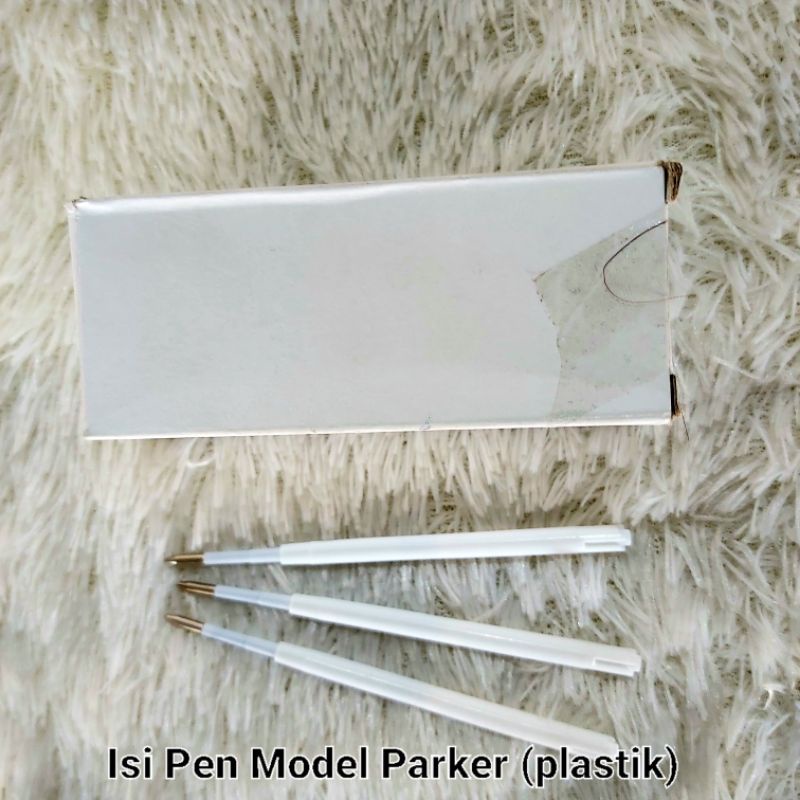 

(3bh)Isi/Refil/Refill Pen/Bulpen Model Parker Tinta Hitam(R50)