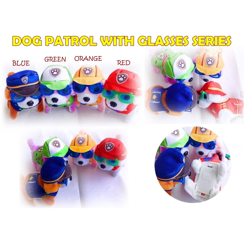 DOG PATROL WITH GLASSES SERIES MAINAN PAW PATROL