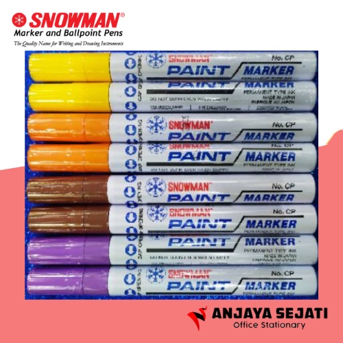 

Spidol Paint Marker Snowman CP 12 - per 2 pcs