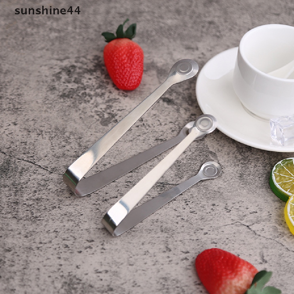 Sunshine Klip Penjepit Es Batu / Roti / BBQ Bahan Stainless Steel