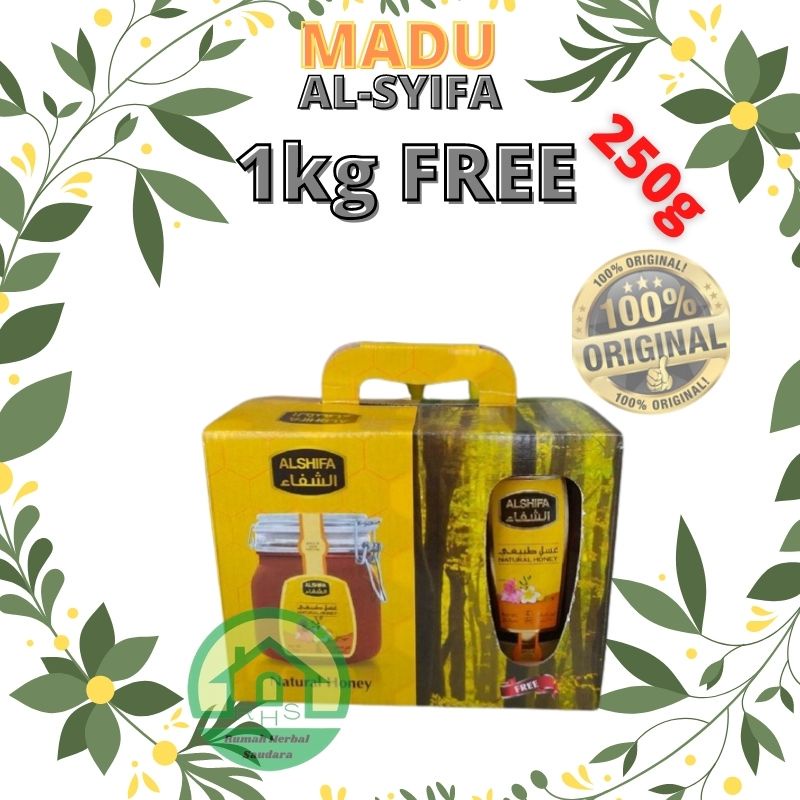 

madu alsyifa 1kg free 250gr asli original promo murah