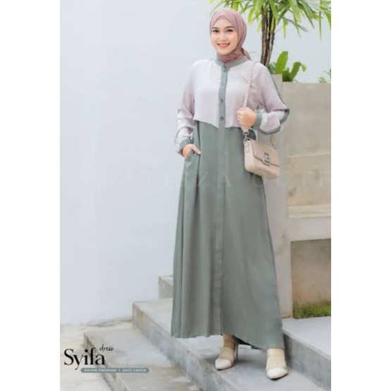 syifa dress by latisza.Outfit