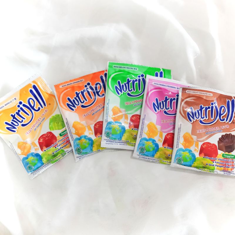 

Jingga® Nutrijell Sachet kecil Jelly Powder 10g
