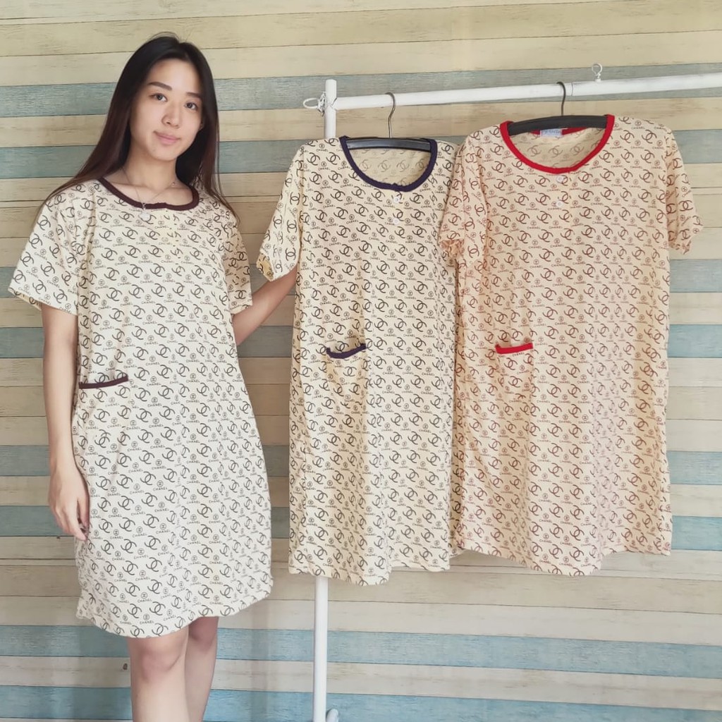 Daster Mama Bella Apricot CHN