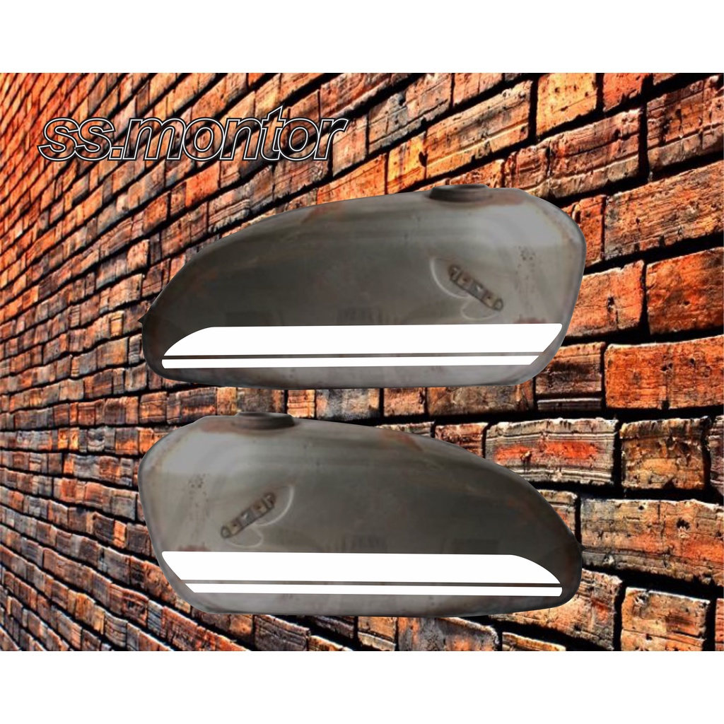 sticker stiker tanki cb100 lis tanki cb