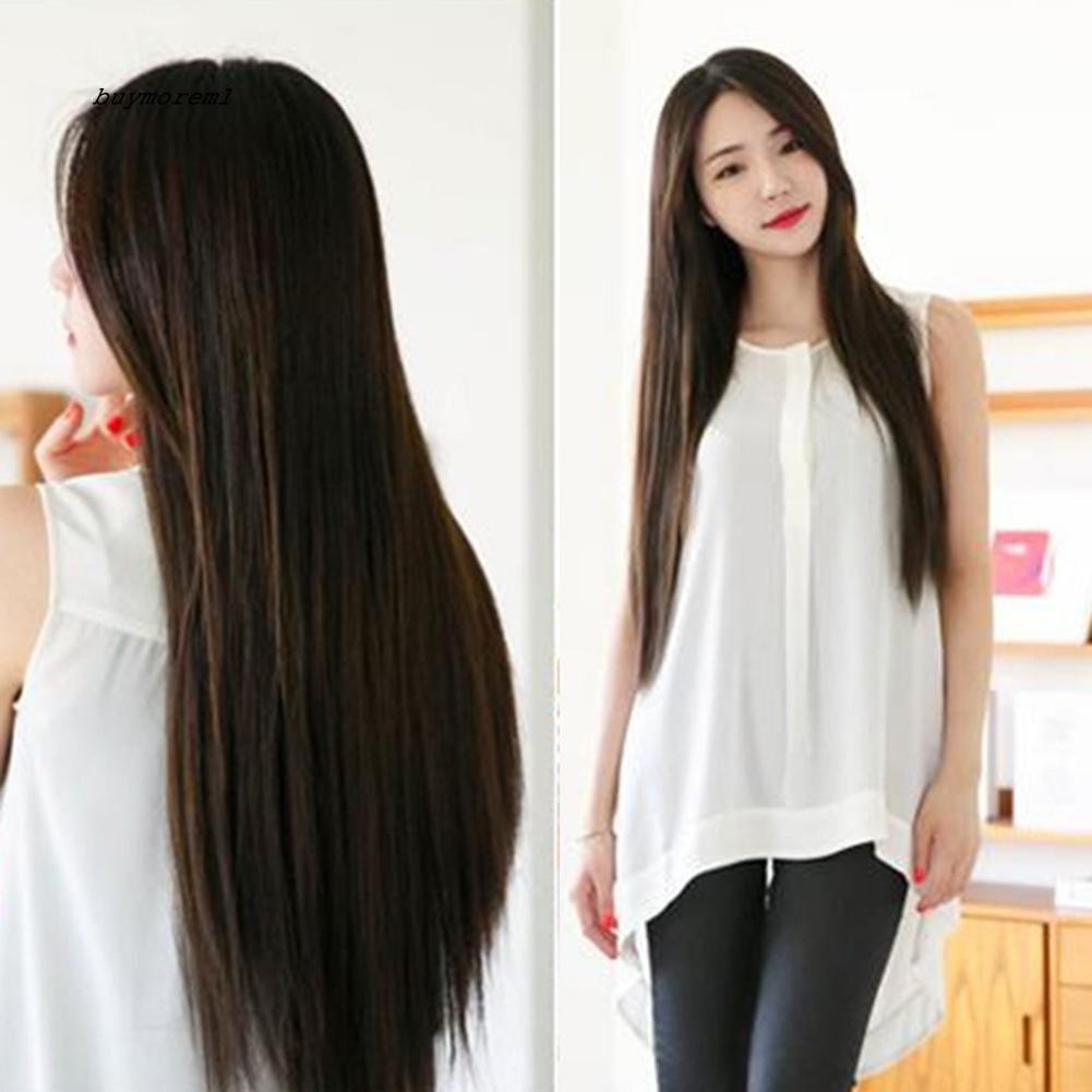 Bo id Wig Rambut Palsu Wanita Model Panjang Lurus Bo id Wig Rambut Palsu Wanita Model Panjang Lurus