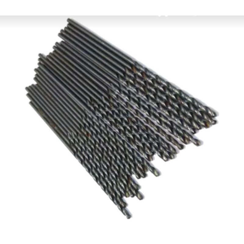 drill.mata bor HSS.mata bor long 2.1mm panjang 100mm.second mulus