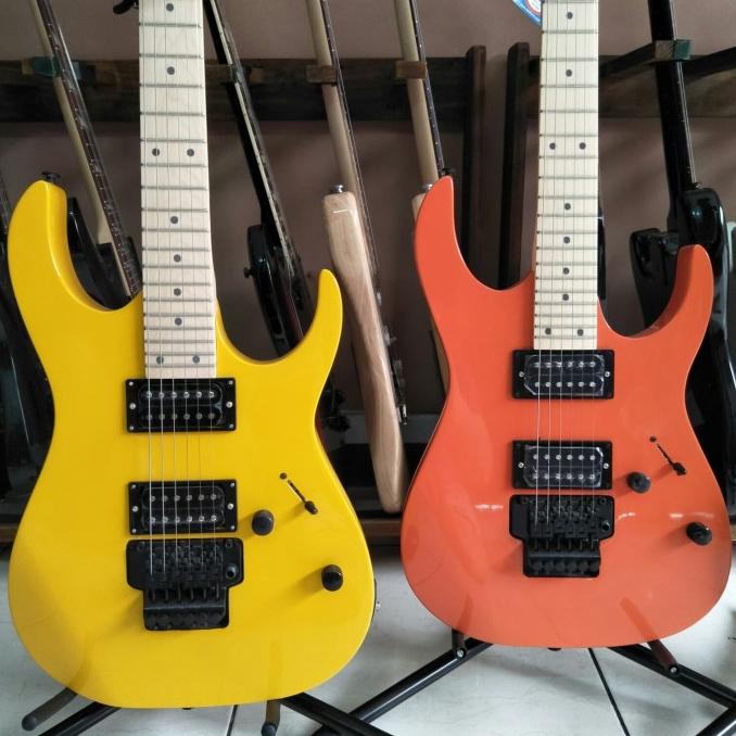 Gitar Listrik Ibanez Rg Series 320 Oren - Kuning - Putih