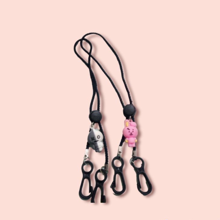 Strep masker anak lucu, BT21 dan Berkarakter lain.