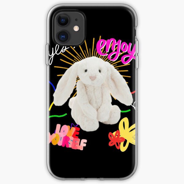 Casing HP Cute Bunny abstract doodles 11 12 XS 9 7 Pro Max case