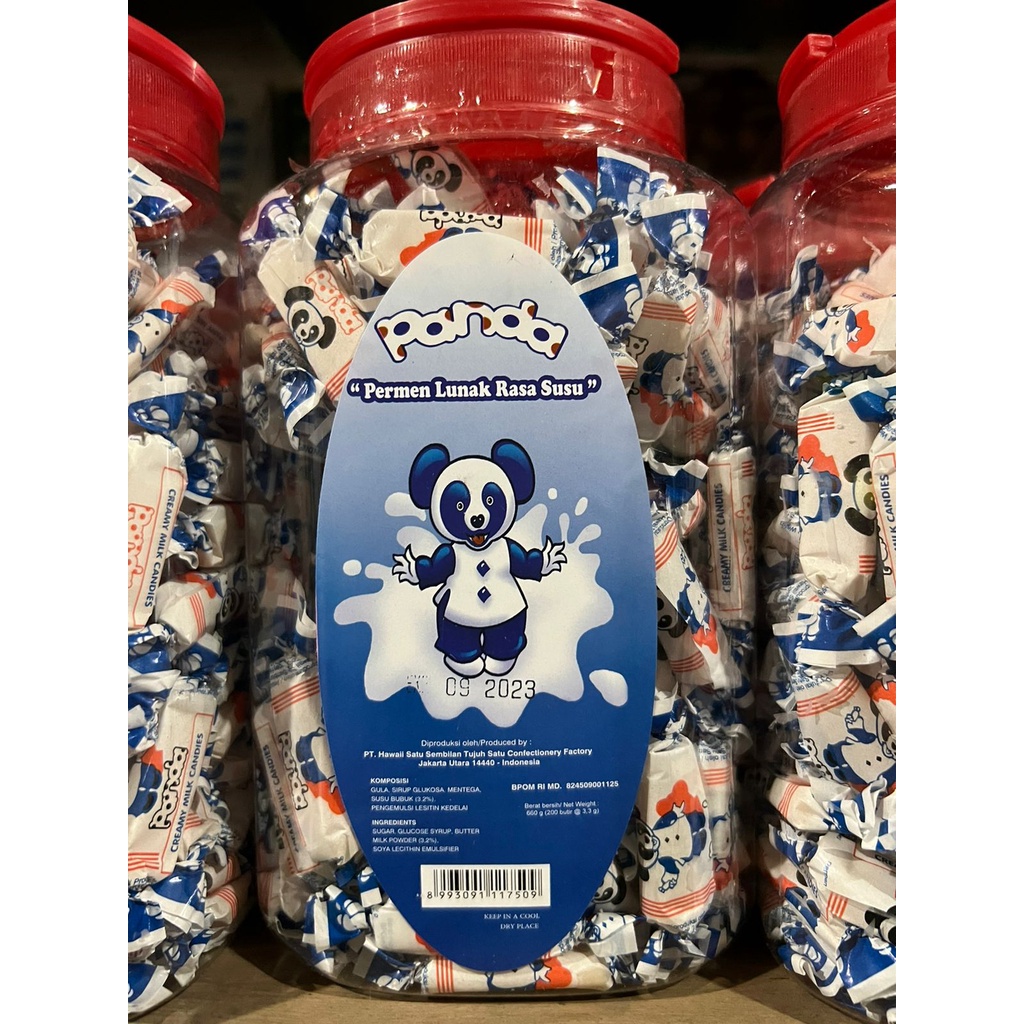 

PERMEN PANDA SUSU TOPLES 660GR