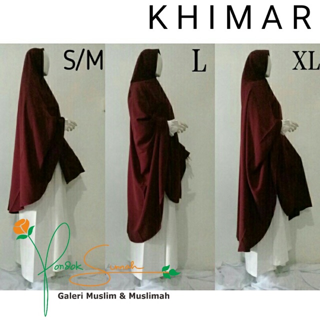 Khimar Wolvis Pondok Sunnah