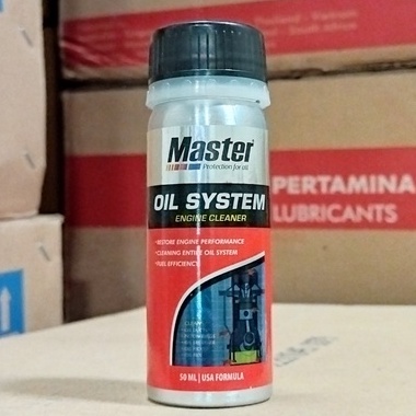 ENGINE FLUSH / CAIRAN KURAS OLI MESIN MOTOR MASTER OIL SYSTEM 50 ML