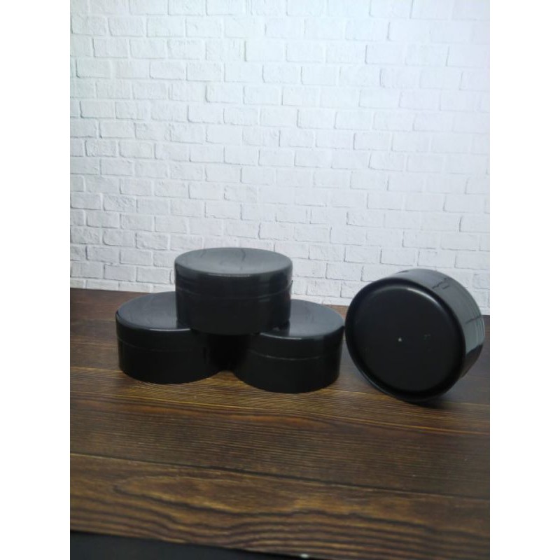 POT LULUR POMADE 50 GRAM HITAM MODEL TINGGI