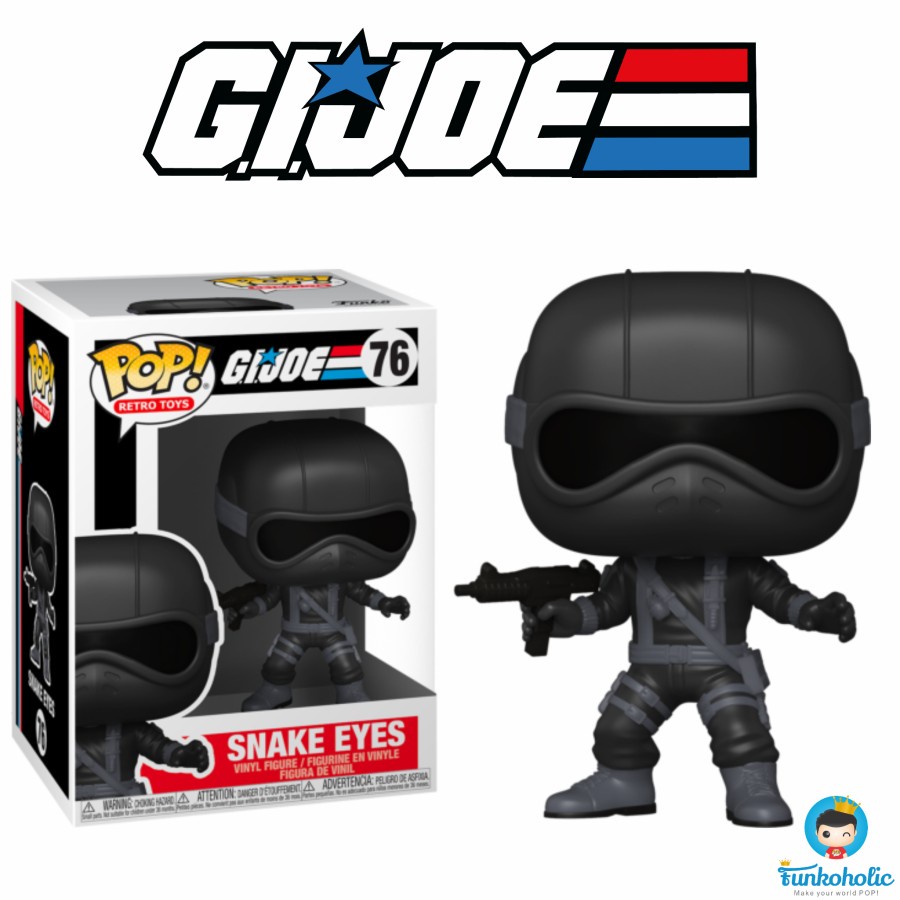 Funko POP Retro Toys G.I. Joe - Snake Eyes #76