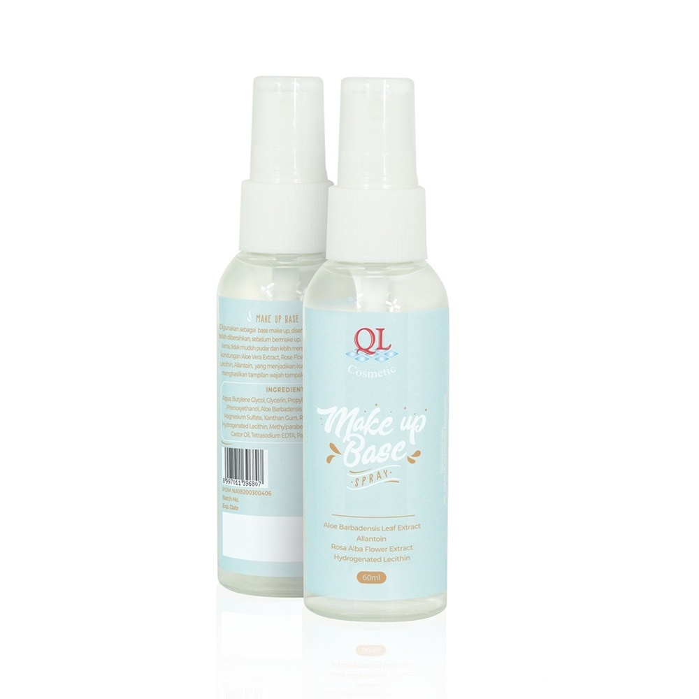 QL Make Up Spray &amp; Hair Tonic Serum Make Up Lock Make Up Base Hair Serum (BPOM) (VH)
