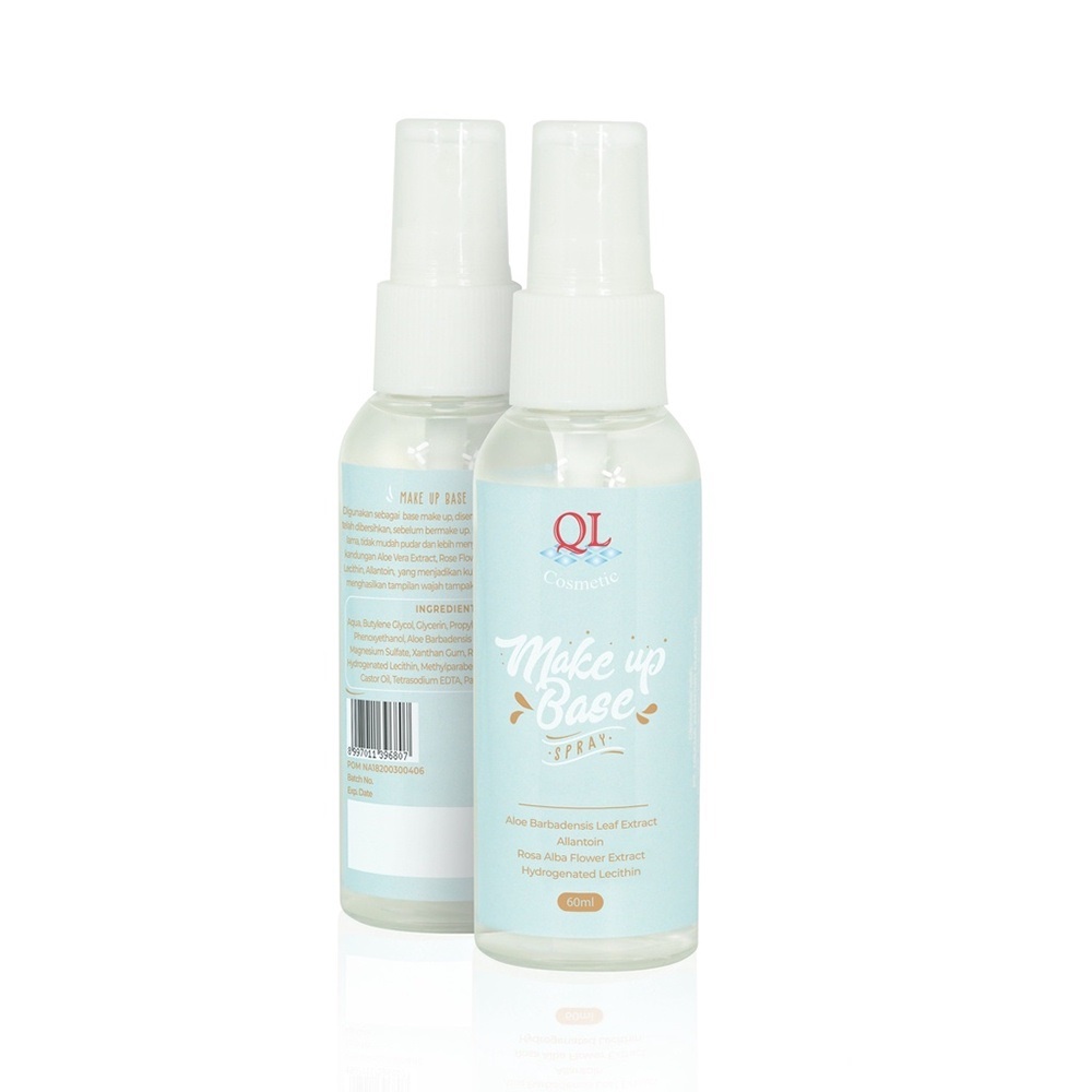 QL Make Up Spray &amp; Hair Tonic Serum Make Up Lock Make Up Base Hair Serum (BPOM) (VH)