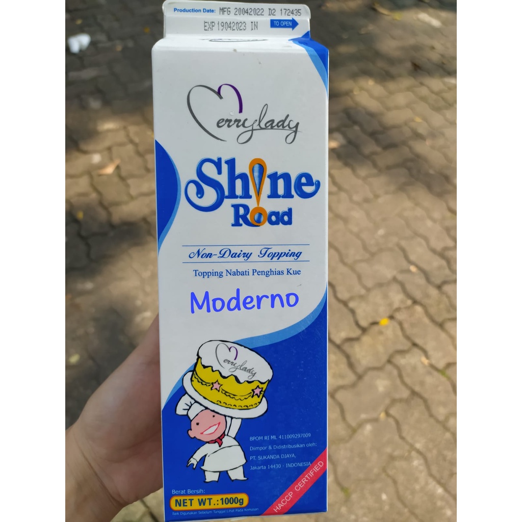 

Shine road whipping cream 1 liter