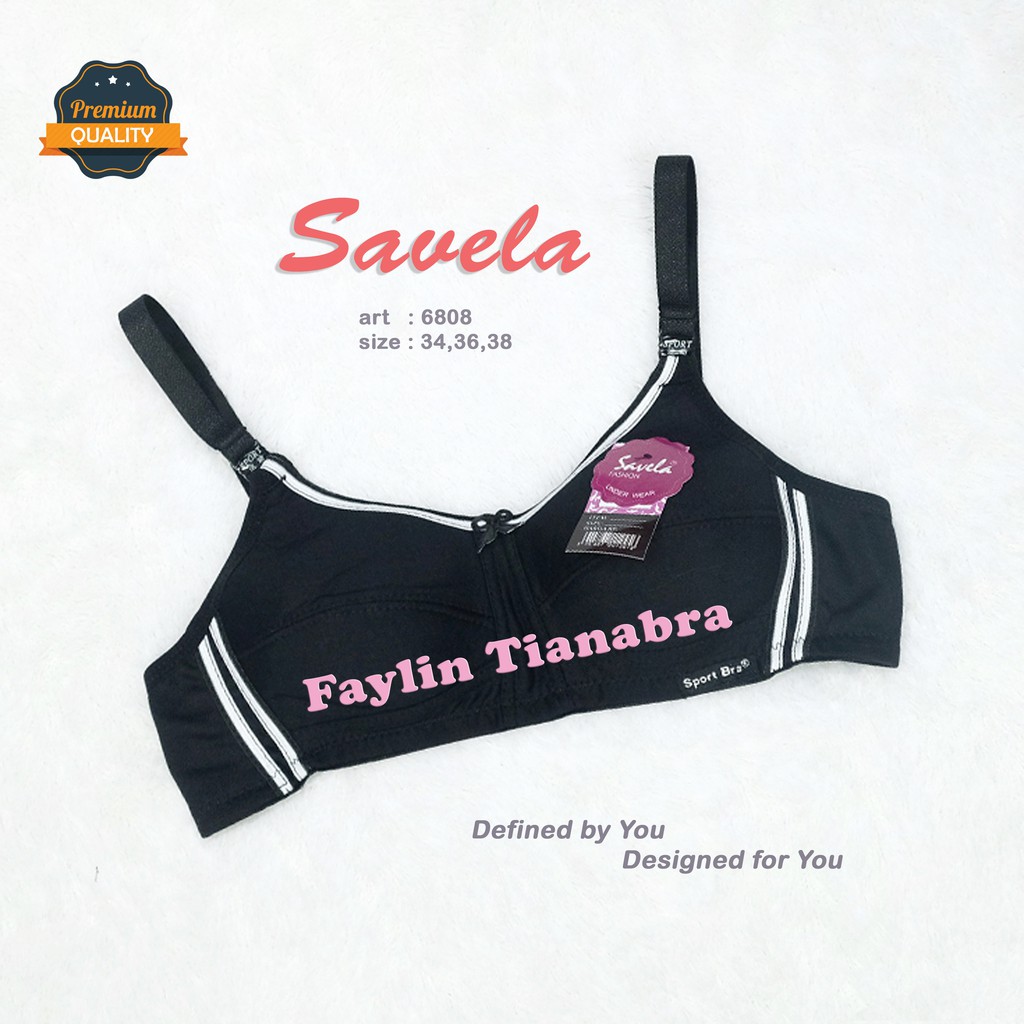 SAVELA | Sport Bra Non Busa List / BH Sport Bis / art SVL 6808 List