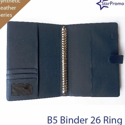 

Office & Stationery | Document Organizer | Binder B5 Synthetic Leather 26 Ring | Best Seller