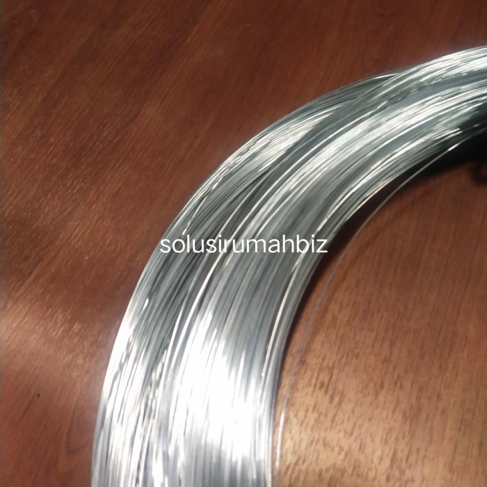 permeter kawat stainless soft 0.8mm 304 tipe ss stainles per meter