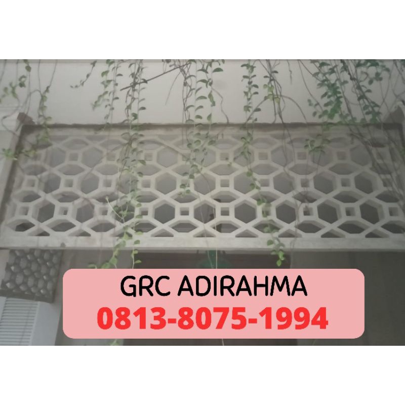 ORNAMEN GRC MOTIF CUSTOM/ GRC KRAWANGAN MINIMALIS