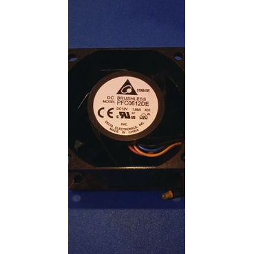 KIPAS DC 12 VOLT 6X6 DELTA HIGH SPEED