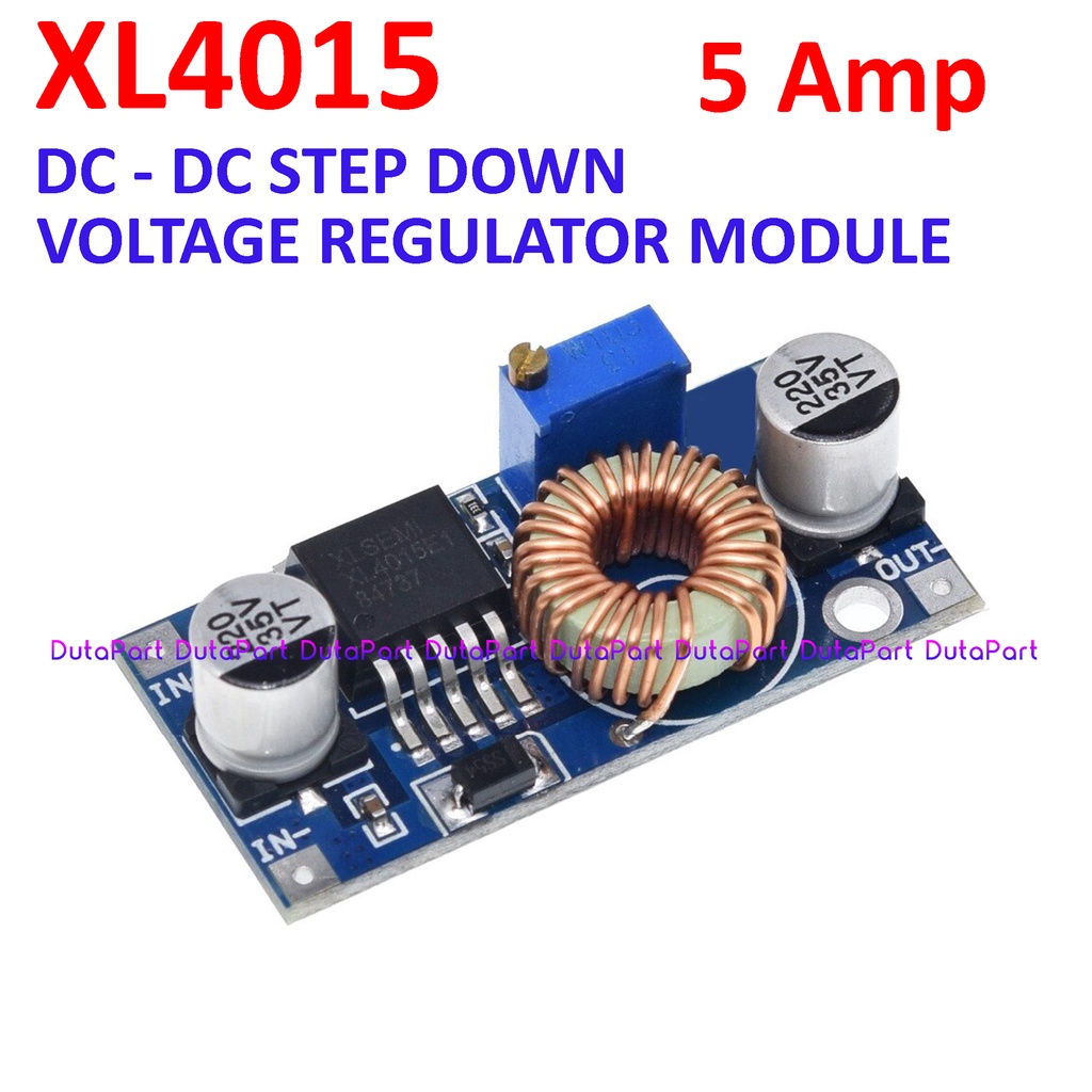 XL4015 5A Adjustable DC-DC Step Down Bulk Converter DC Module LM2596