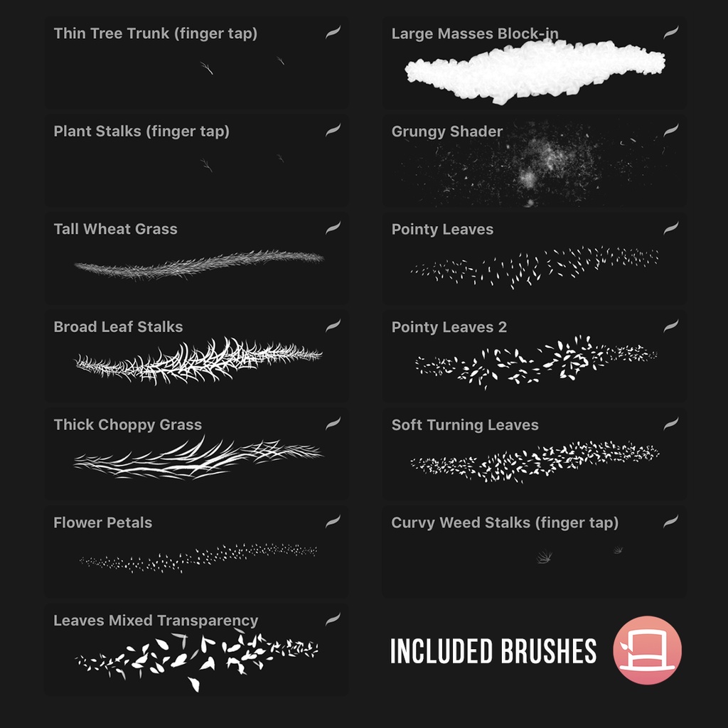 Procreate Brush - TipTop's Brushes Paket Bundling