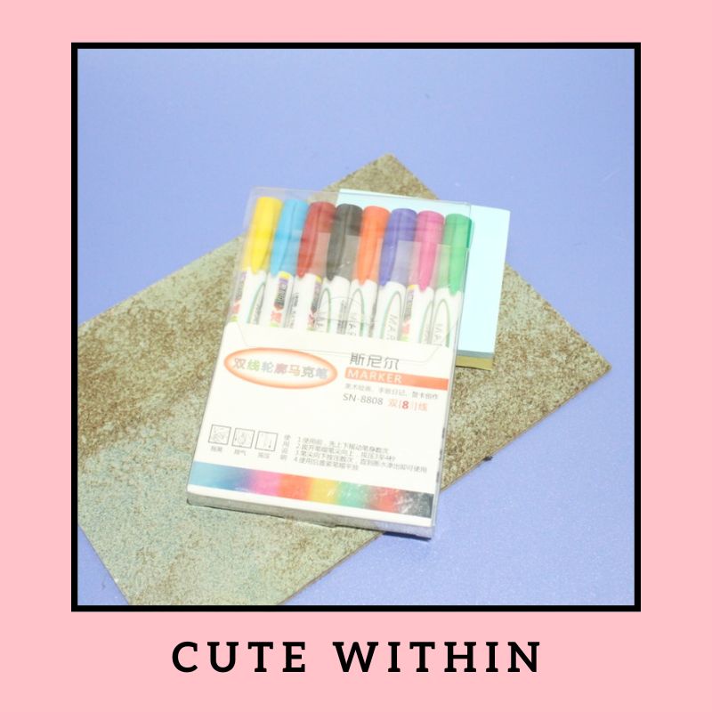 

Highlighter glitter isi 8 pcs 1 set + box bening - WARNA KELAP KELIP - stabilo warna warni pewarna penanda catatan alat tulis kantor kerja lucu unik bentuk mainan lucu unik