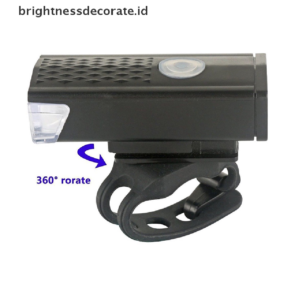 Lampu Depan Belakang Sepeda Led Usb Rechargeable