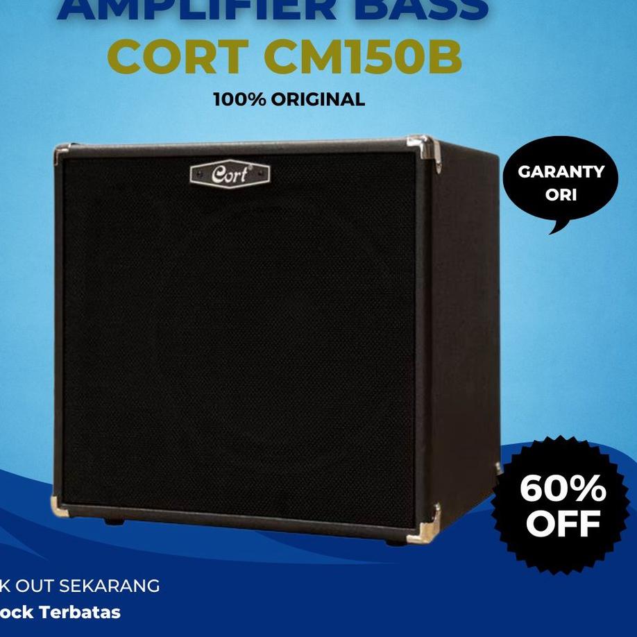Sedia--Amplifier Amply Ampli Bass Bas Elektrik Electric Electrick CORT CM150B Aksesoris Alat Gitar B