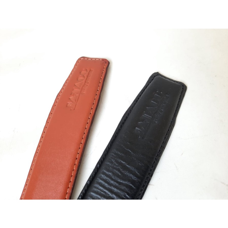 Tali Pinggang Kulit Asli Premium JATACC | Tali Sabuk Kulit Pria (BDN KULIT PORI)