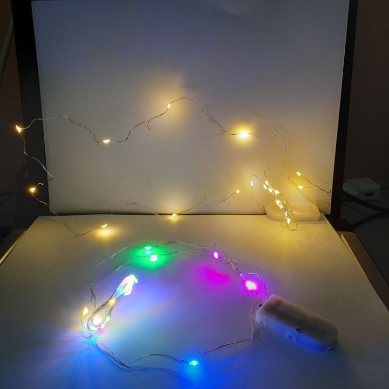 Lampu Tumblr / Lampu kawat fairy / lampu hias kue / lampu hias LED BATERAI WATERPROOF TUMBLR