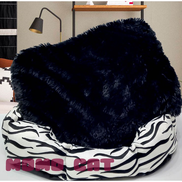 Tempat Tidur kucing/Warm Bed/Bantal Kucing/Pets Bed Motif LV dan Cheetah Kecil