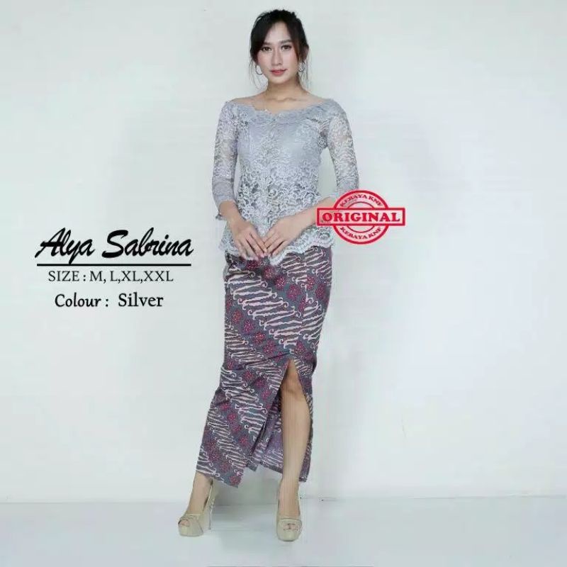 SET KEBAYA BALI / KEBAYA ALYA SABRINA | SETELAN KEBAYA | KEBAYA BROKAT | KEBAYA MODERN | KEBAYA COUP