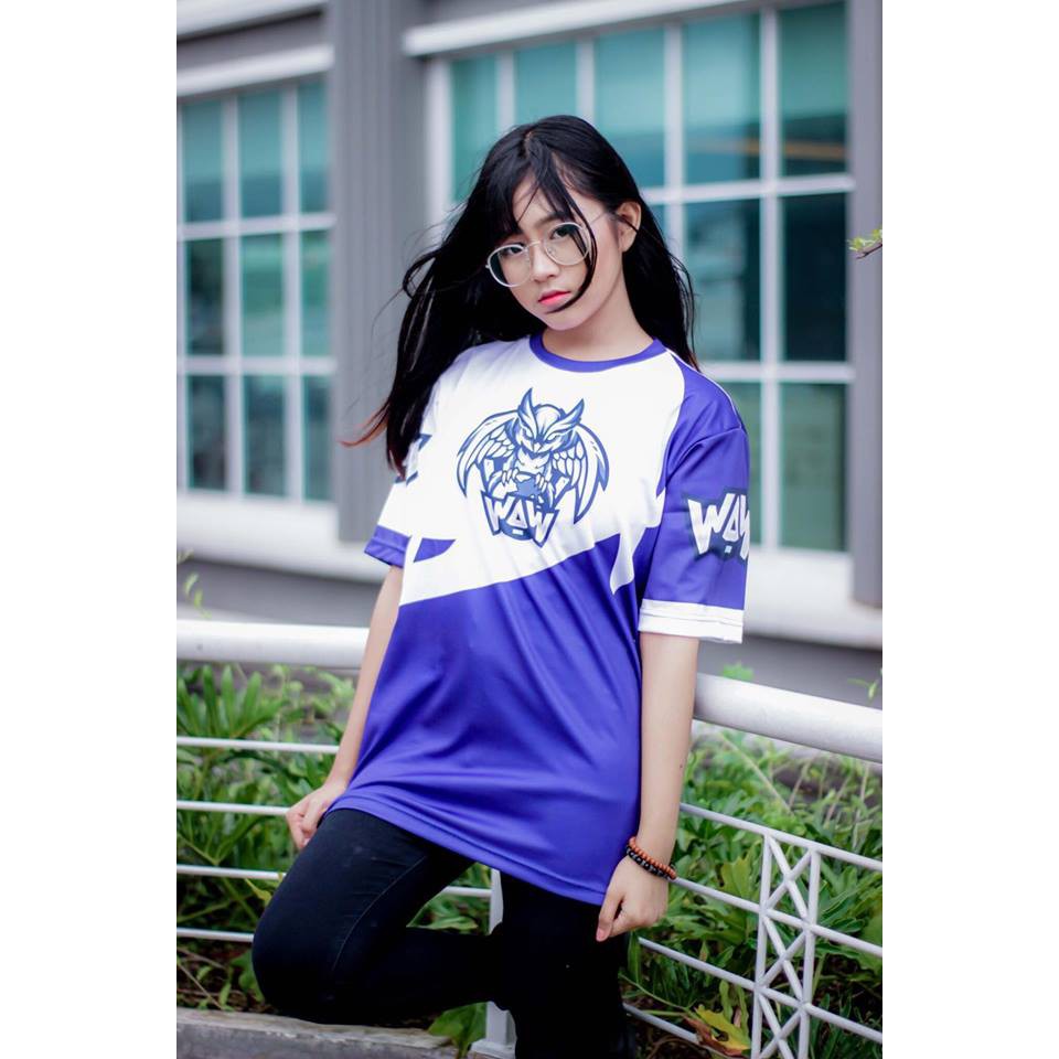Baju Kaos Jersey Game Waw Esport Mobile Legends Aov Dota2 Distro Pds