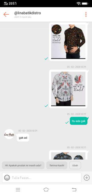 Cbl711 Kemeja Batik Pria Slim Fit Mewah Linabatikdistro Unik Baju Batik Pria Best Seller