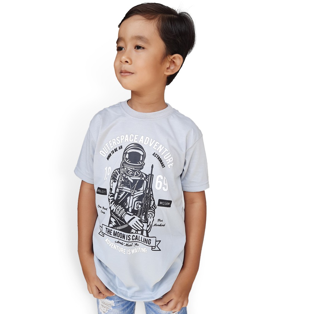 COD KAOS ANAK ASTRONOT KARTUN ASTRONAUT KARAKTER LAKILAKI UMUR 1 7 TAHUN DISTRO MURAH GROSIR KEREN Shopee Indonesia